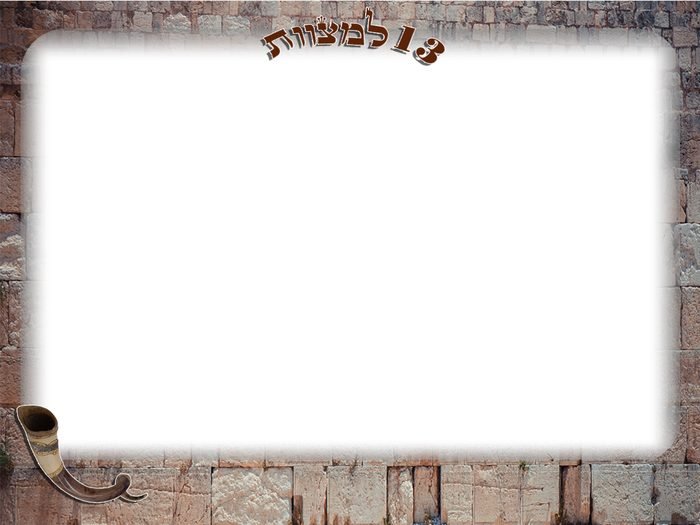 מסגרת בר מצווה 132